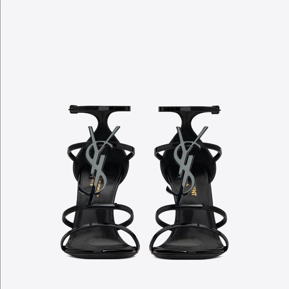 Yves Saint Laurent Cassandra sandals in black